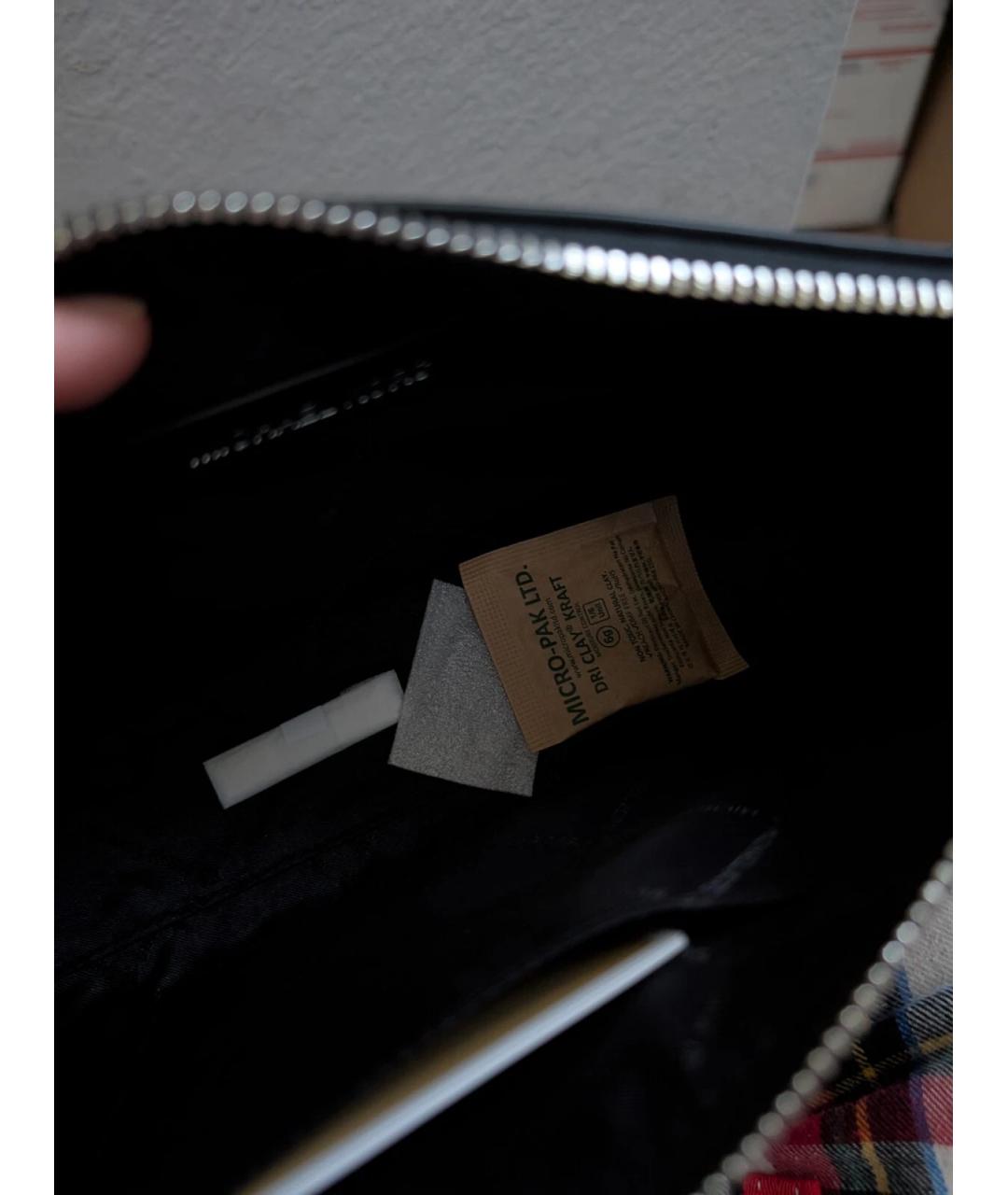 MICHAEL KORS Черная кожаная сумка через плечо, фото 4