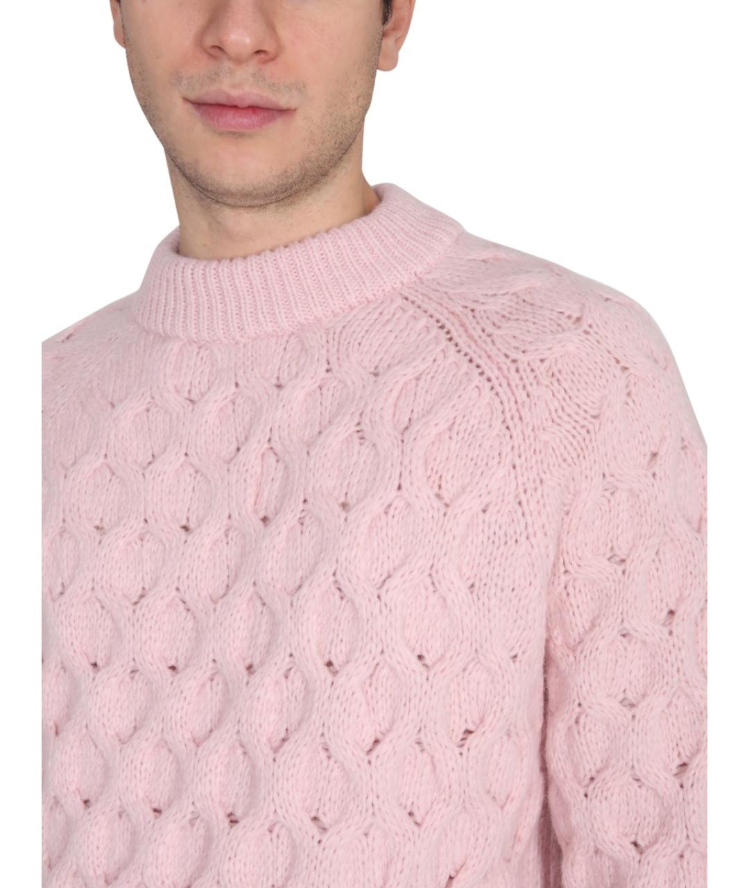 SEFR Розовый шерстяной джемпер / свитер, фото 4