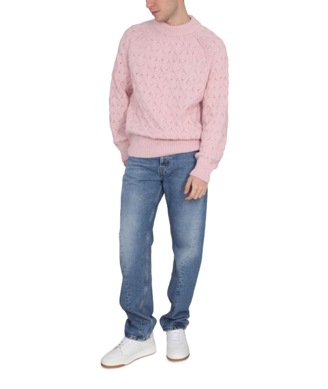 SEFR Розовый шерстяной джемпер / свитер, фото 2