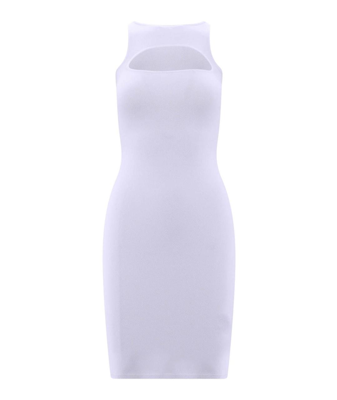 DSQUARED2 Белое вискозное повседневное платье, фото 1