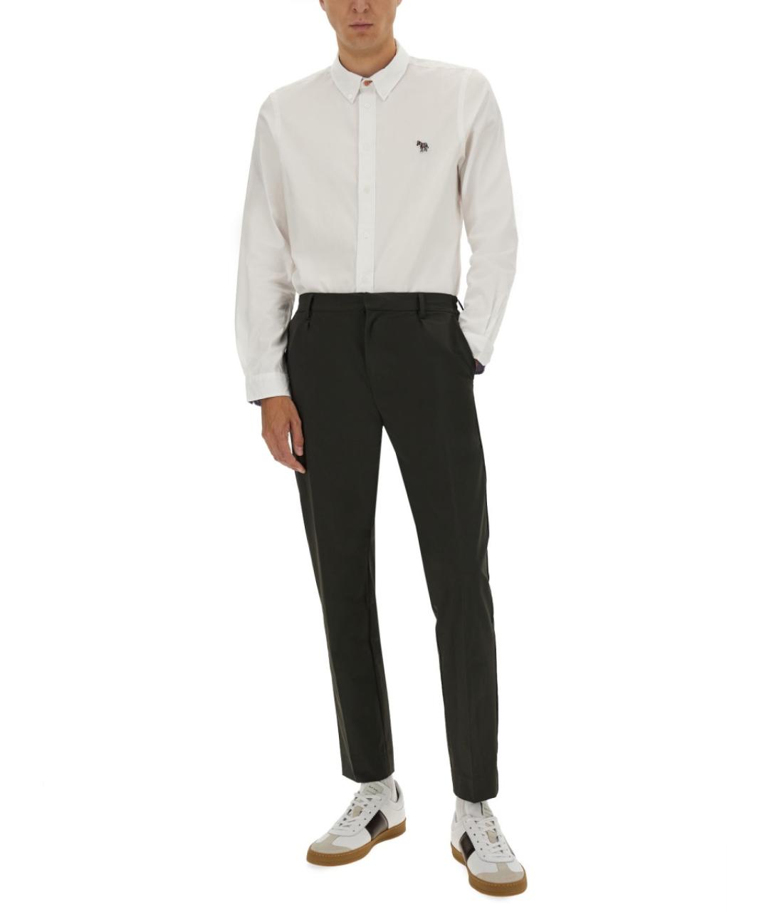 PS BY PAUL SMITH Белая хлопковая кэжуал рубашка, фото 3