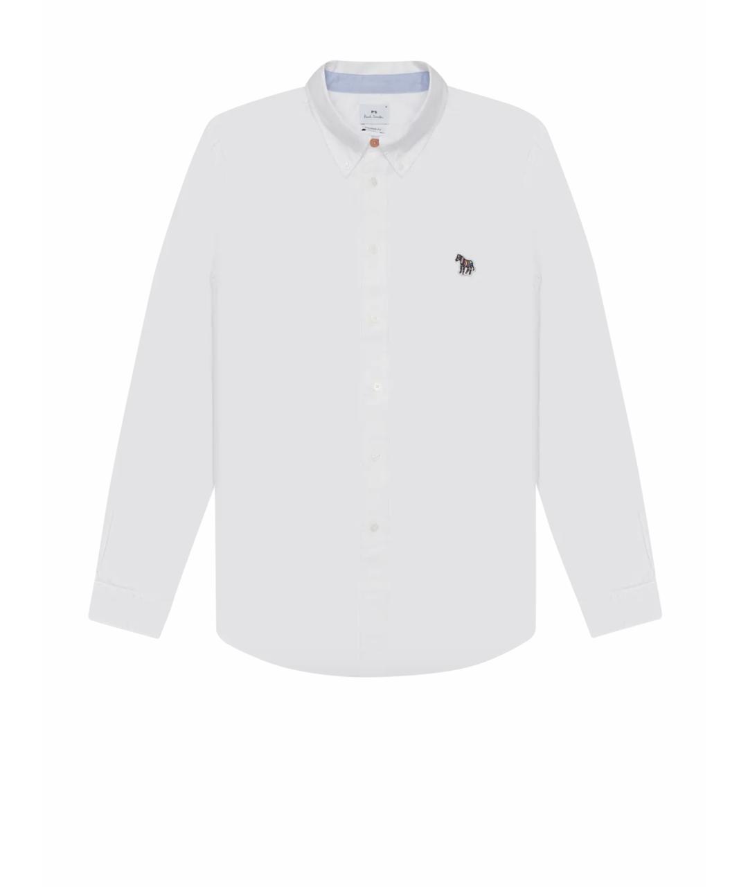 PS BY PAUL SMITH Белая хлопковая кэжуал рубашка, фото 1
