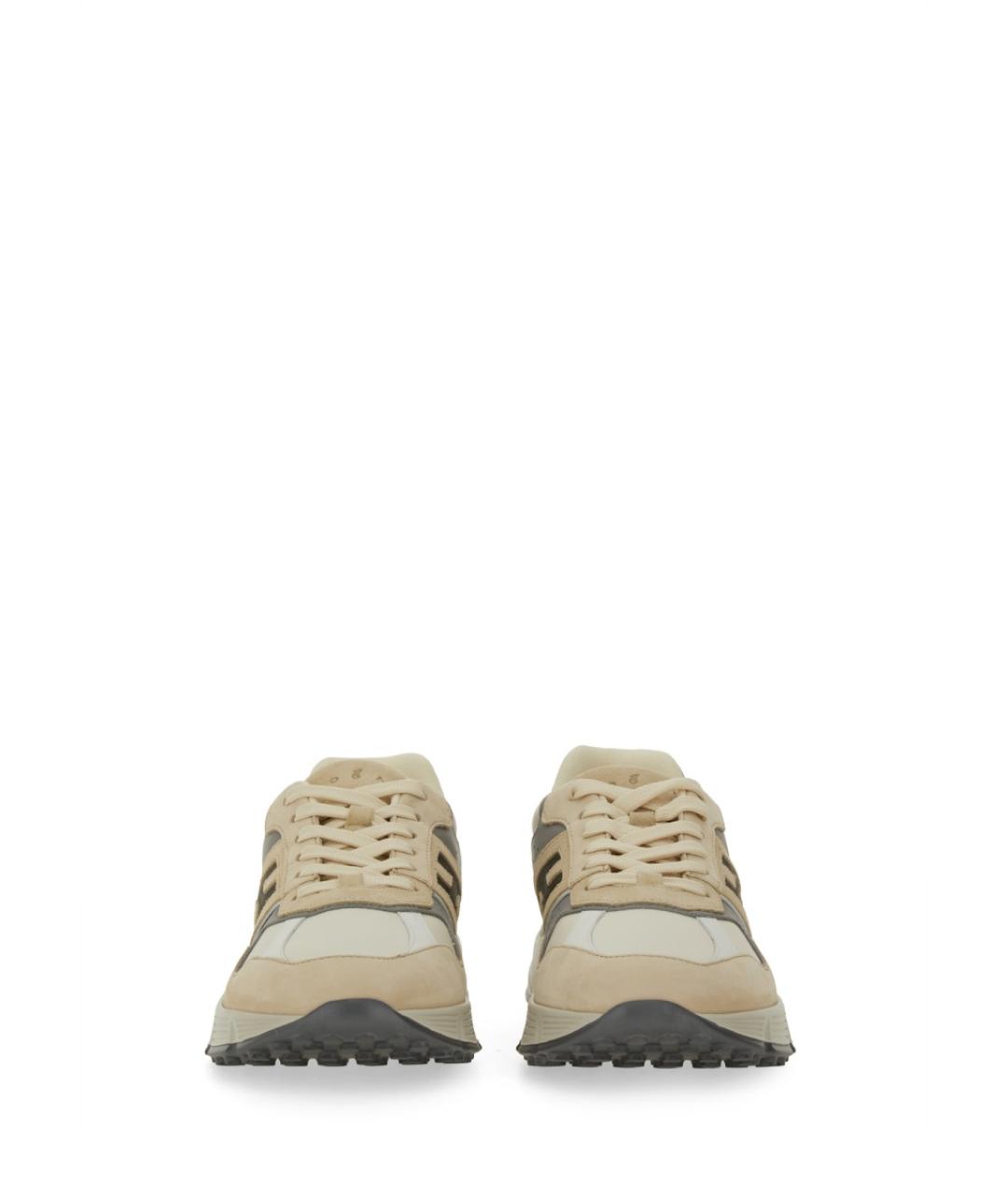 HOGAN Мульти кожаные низкие кроссовки / кеды, фото 5