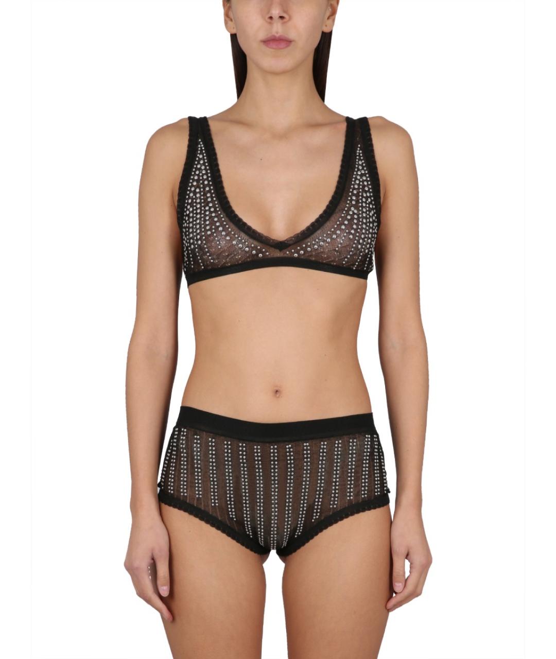 PACO RABANNE Черные трусы, фото 3