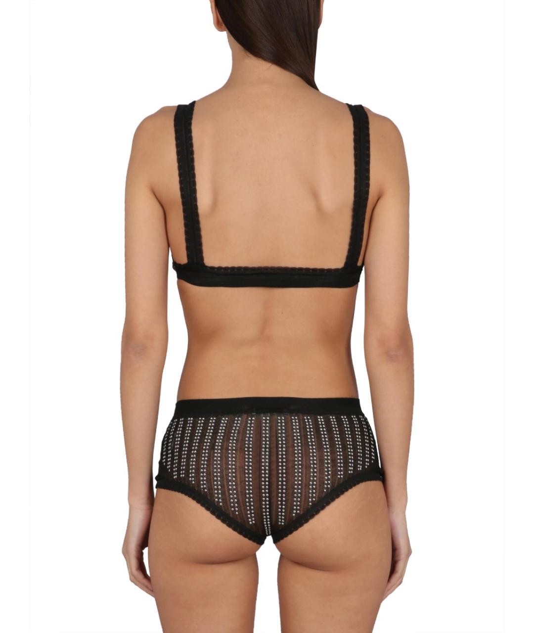 PACO RABANNE Черные трусы, фото 4