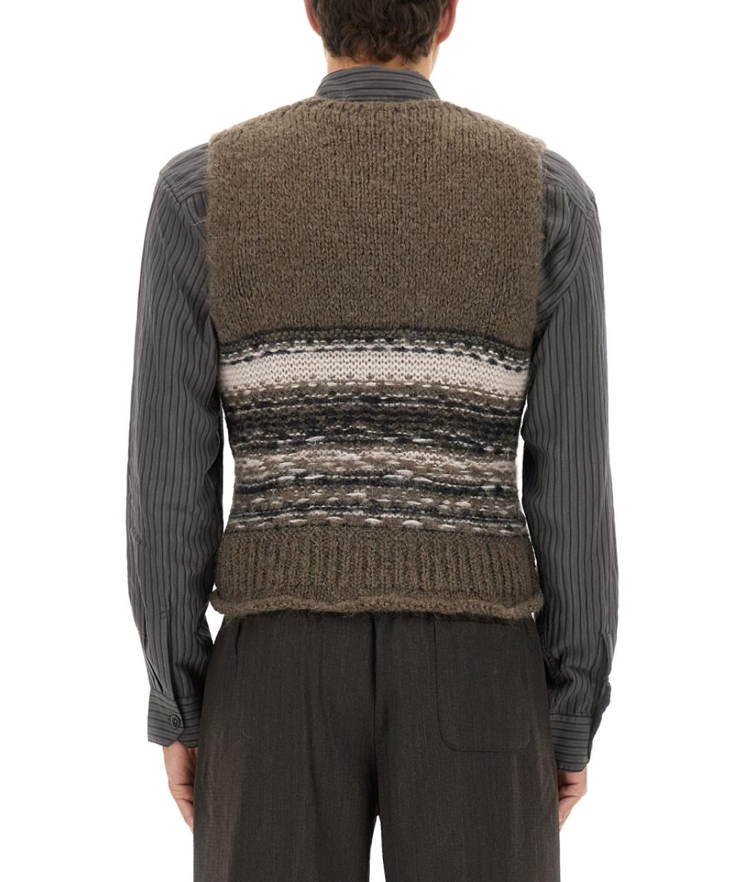 OUR LEGACY Мульти шерстяная жилетка, фото 4