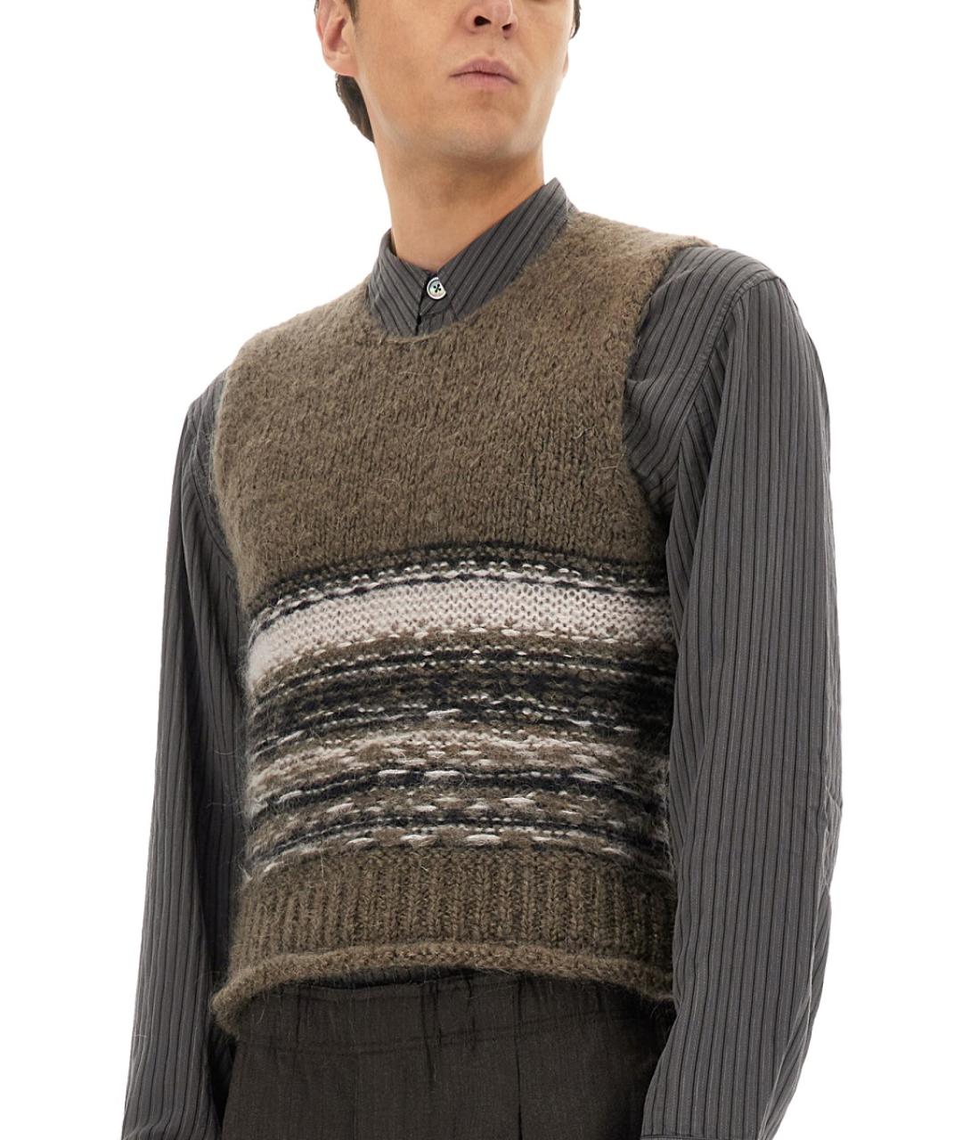 OUR LEGACY Мульти шерстяная жилетка, фото 5