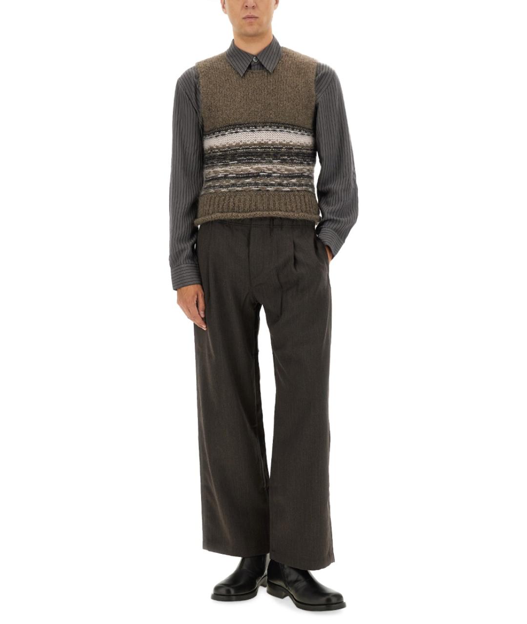 OUR LEGACY Мульти шерстяная жилетка, фото 3