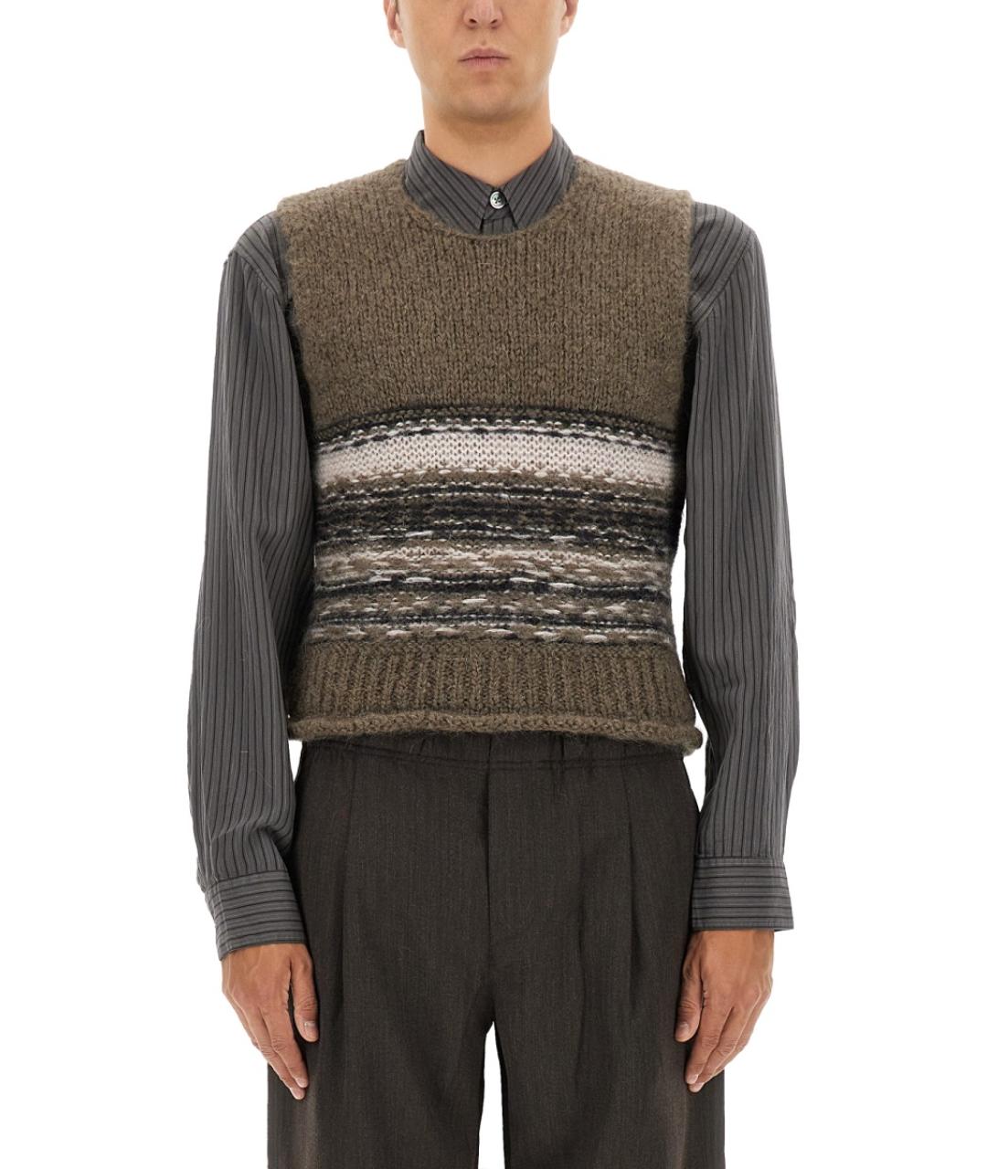 OUR LEGACY Мульти шерстяная жилетка, фото 2