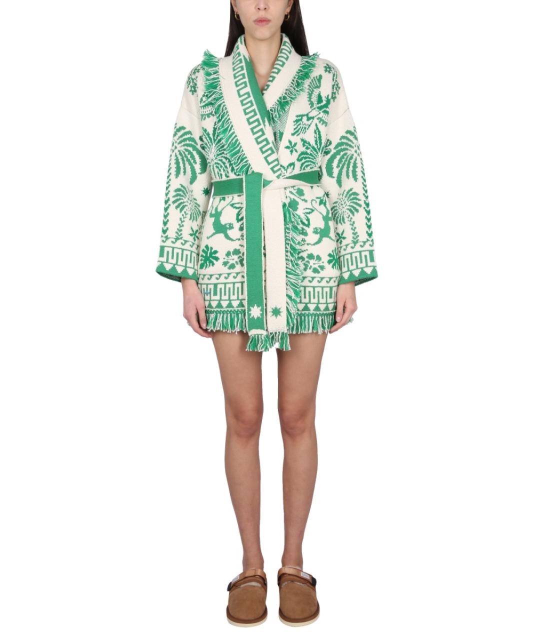 ALANUI Зеленые хлопковые шорты, фото 2