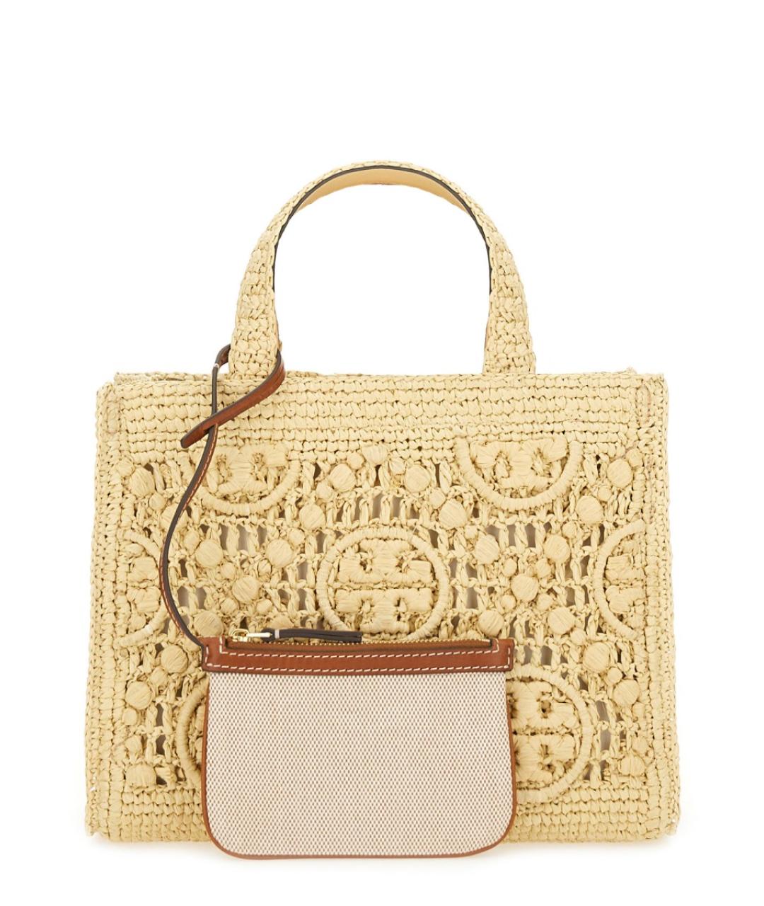 TORY BURCH Бежевая сумка тоут, фото 5