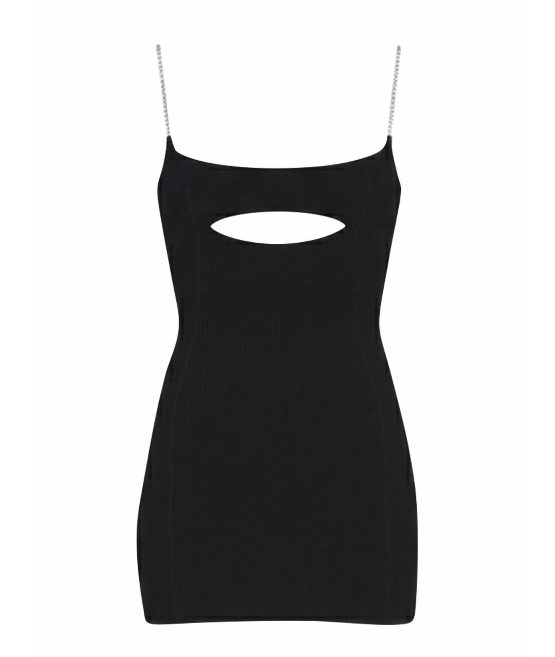 GCDS Черное полиамидовое платье, фото 1