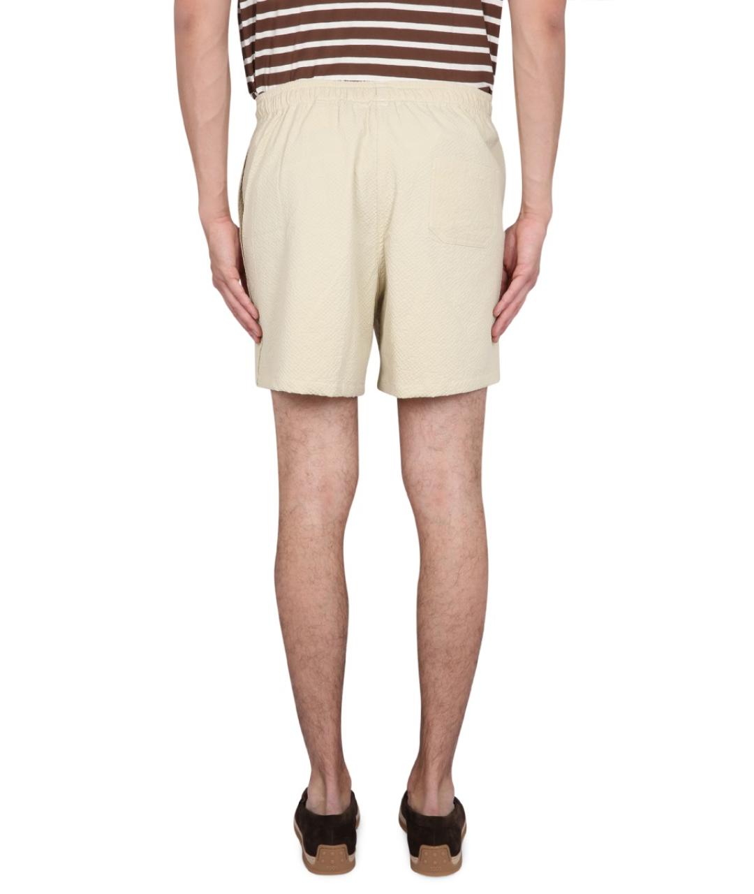 HOWLIN Бежевые хлопковые шорты, фото 4
