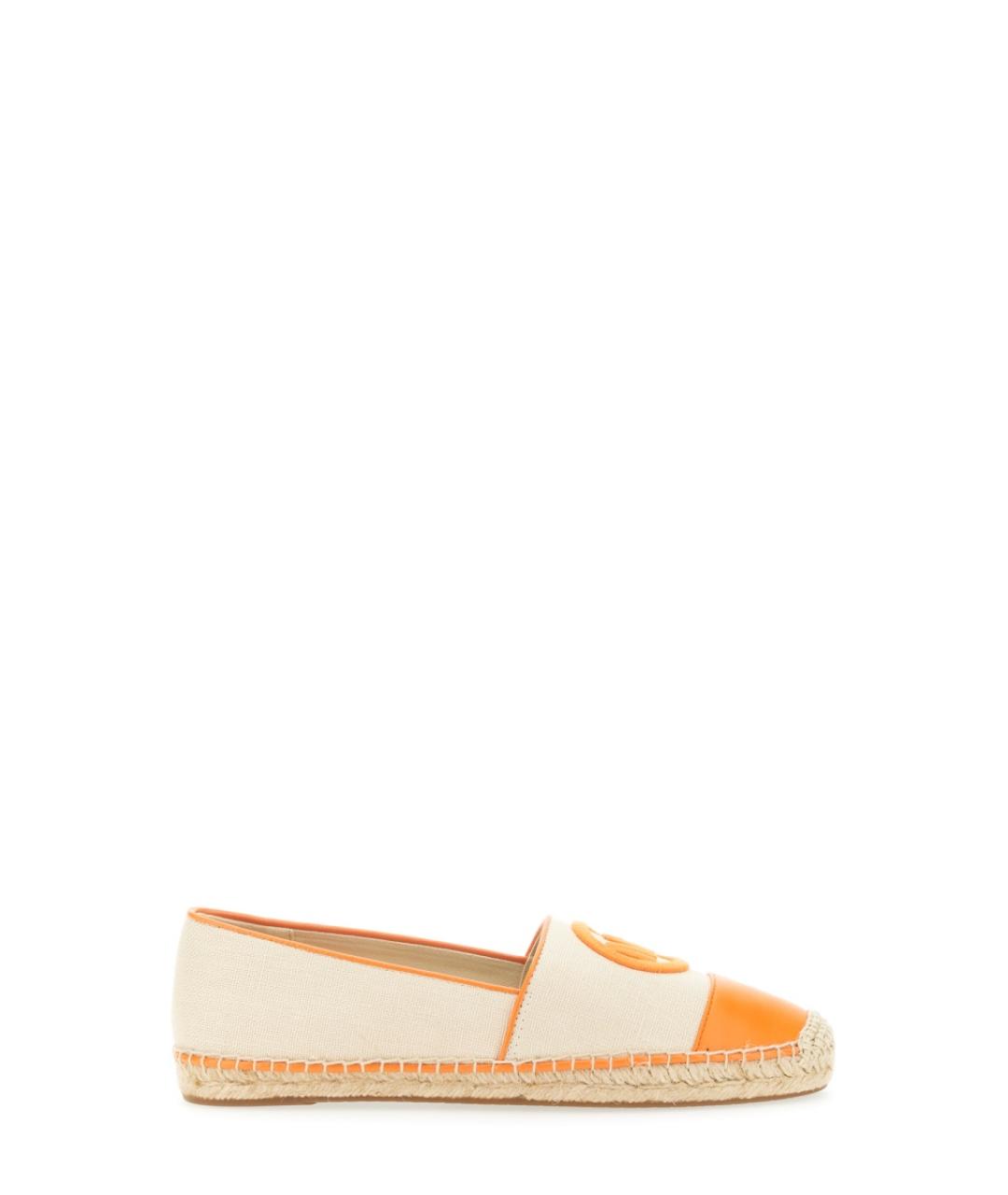 MICHAEL KORS Оранжевое текстильные эспадрильи, фото 1
