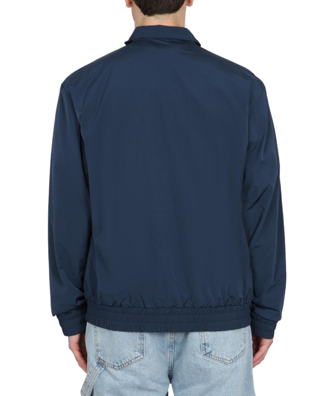 Drole de Monsieur Синяя полиамидовая куртка, фото 3