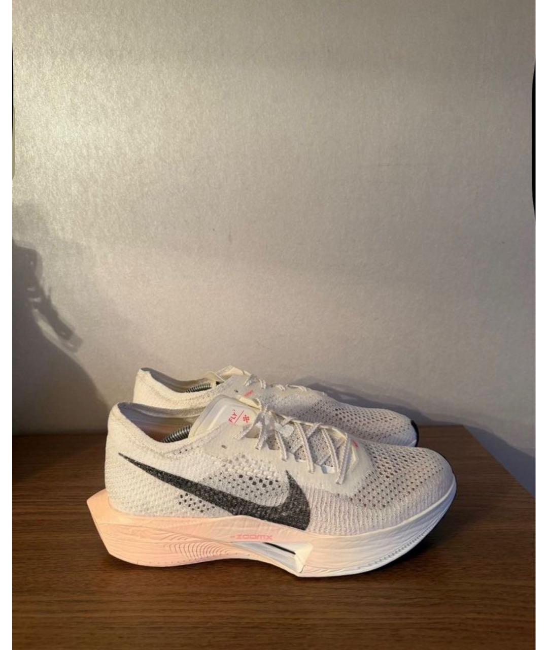 NIKE Белые синтетические низкие кроссовки / кеды, фото 7