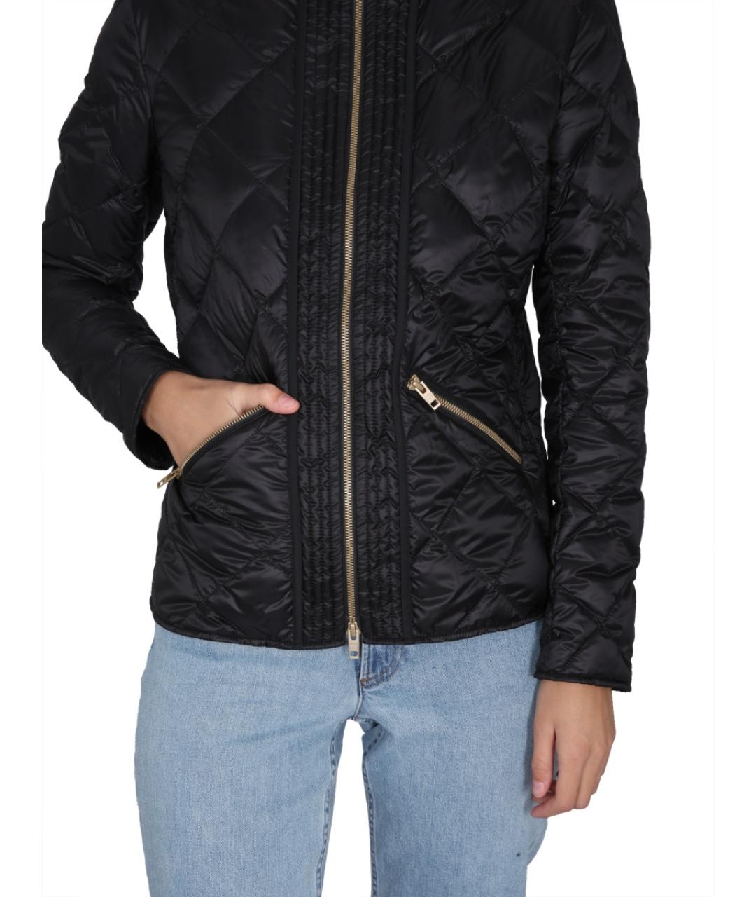 FAY Черная полиамидовая куртка, фото 4