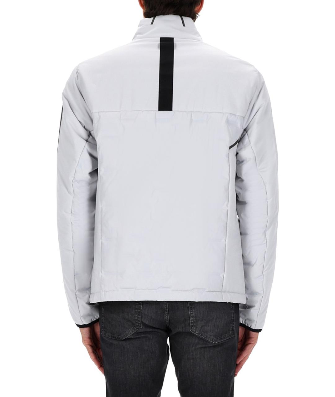 HUGO BOSS Серая полиэстеровая куртка, фото 3