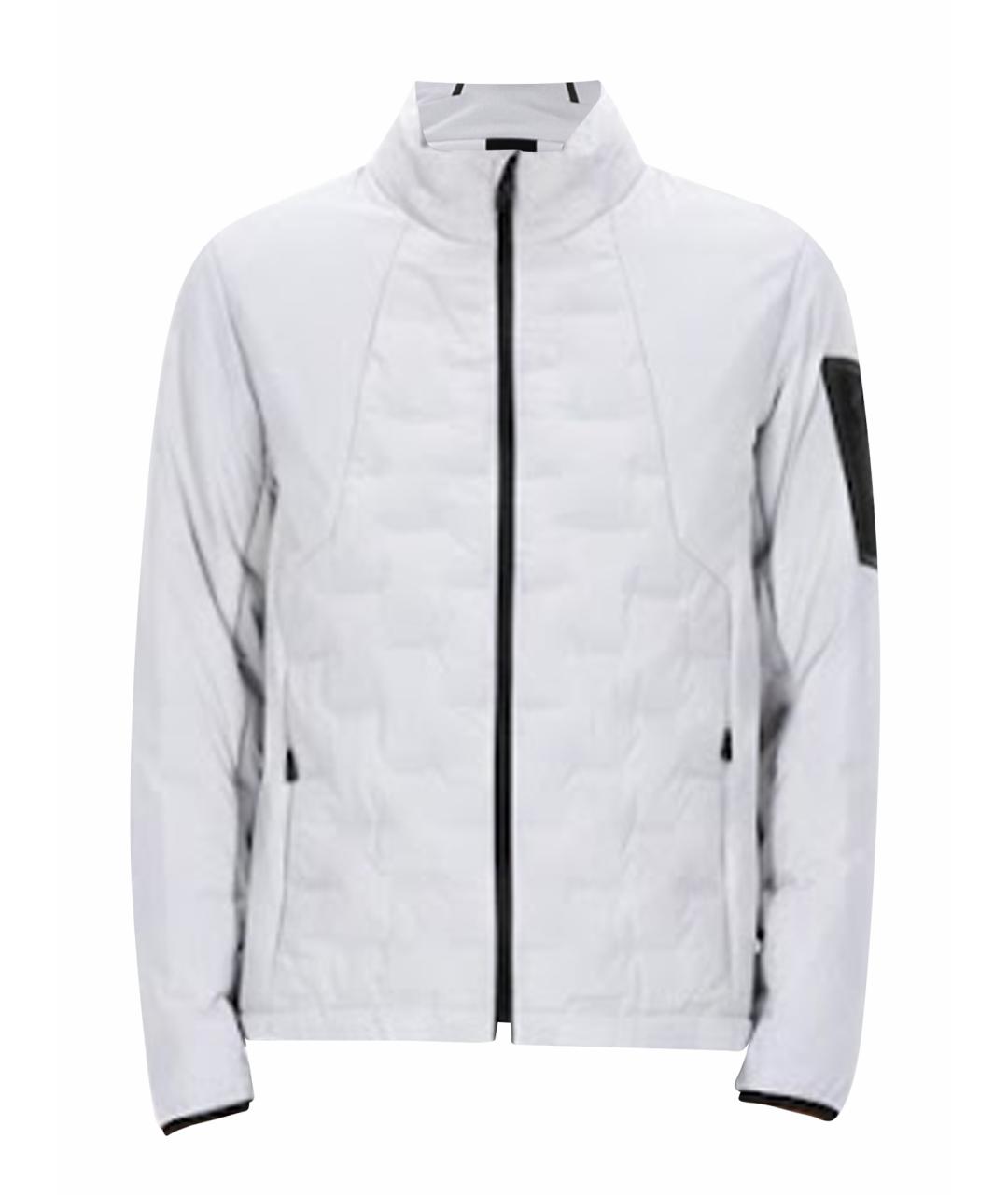 HUGO BOSS Серая полиэстеровая куртка, фото 1