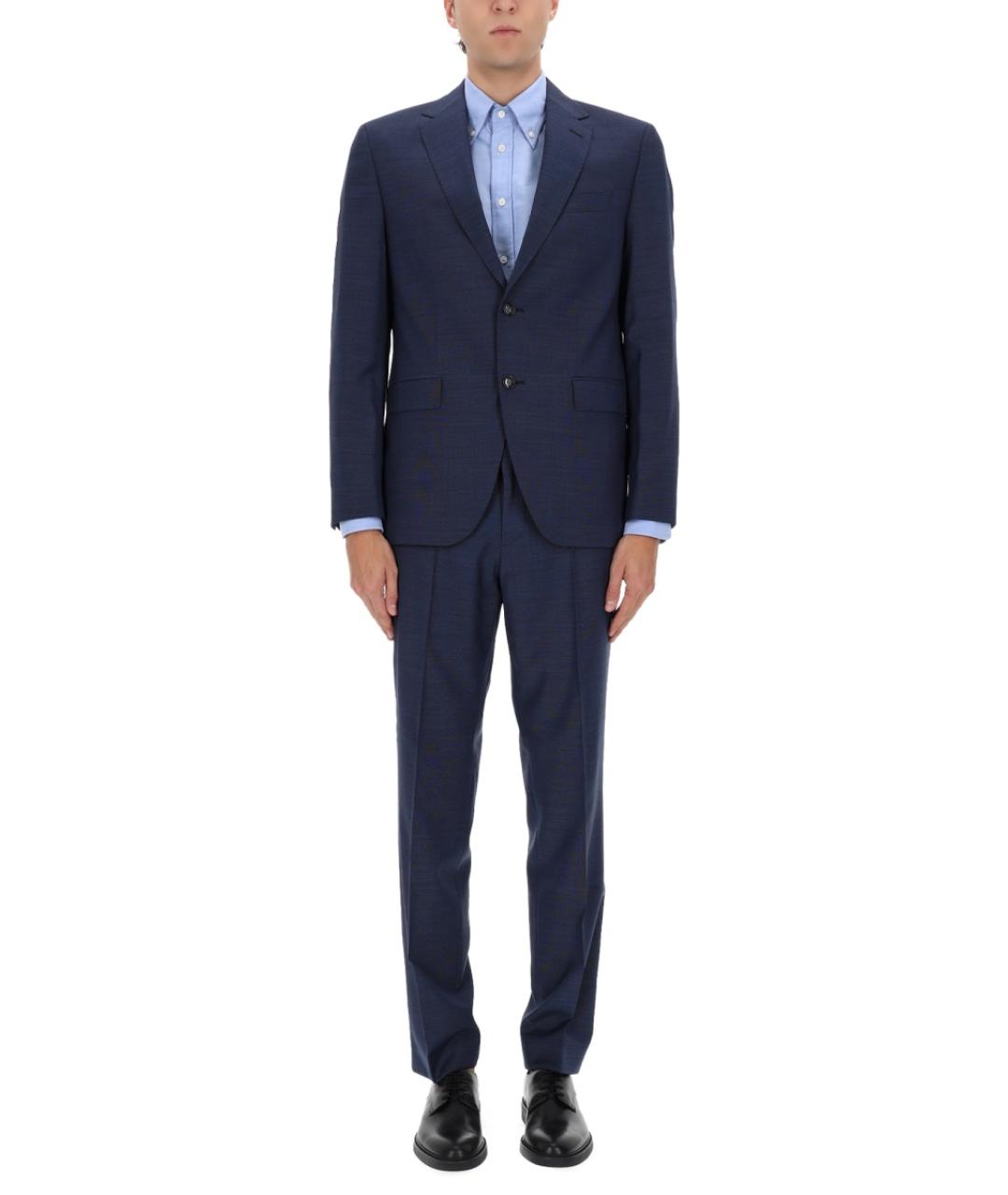 HUGO BOSS Синий классический костюм, фото 4
