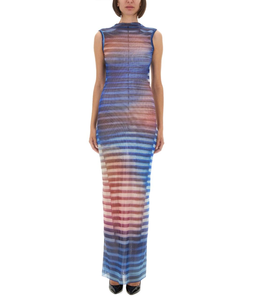 JEAN PAUL GAULTIER Мульти полиамидовое платье, фото 5