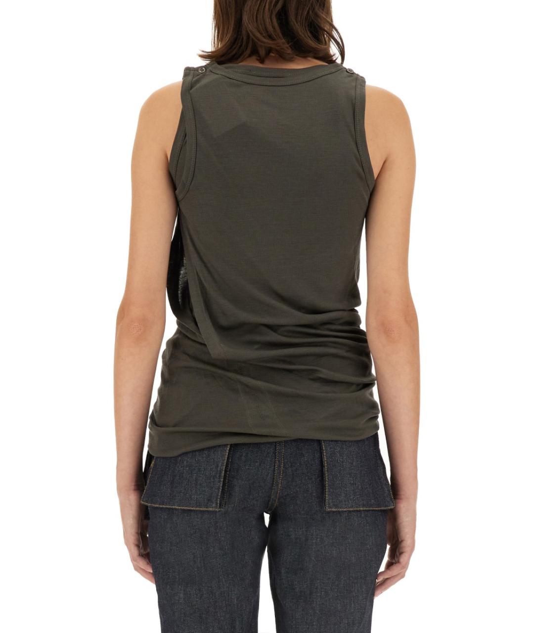 HELMUT LANG Серая майка, фото 2