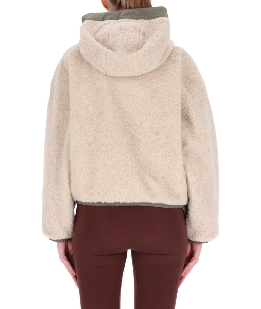 CANADA GOOSE Бежевая шерстяная куртка, фото 3