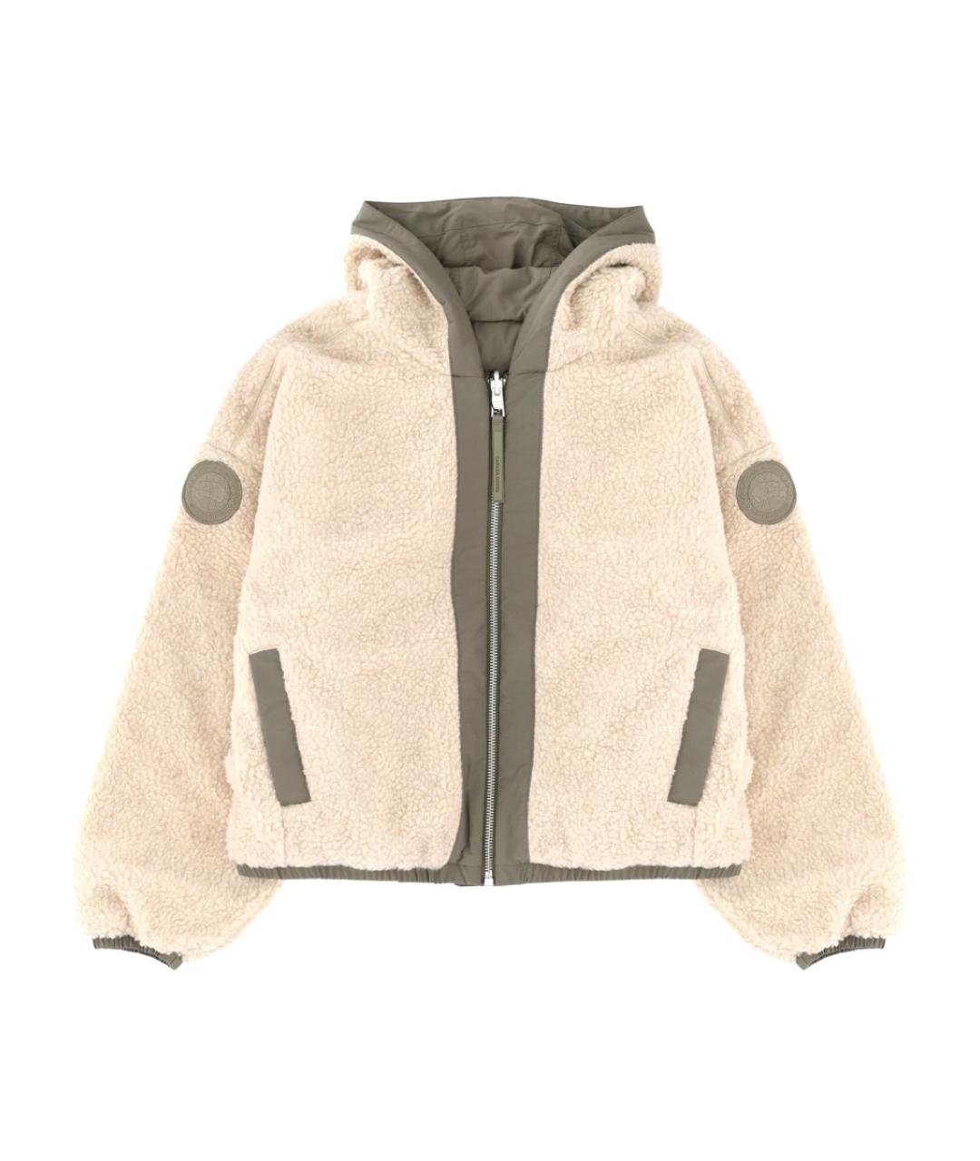 CANADA GOOSE Бежевая шерстяная куртка, фото 1