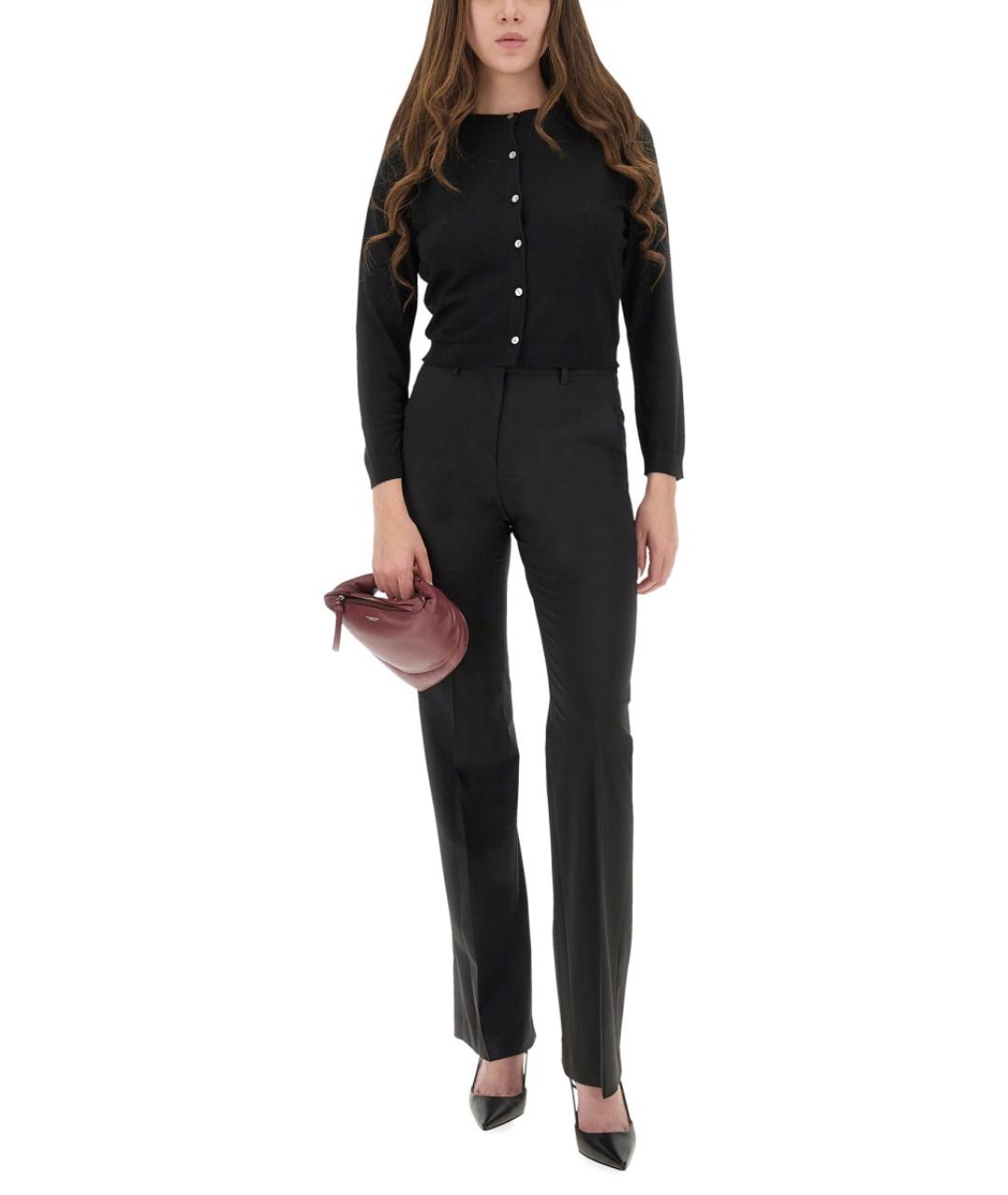 THEORY Черный шерстяной кардиган, фото 2