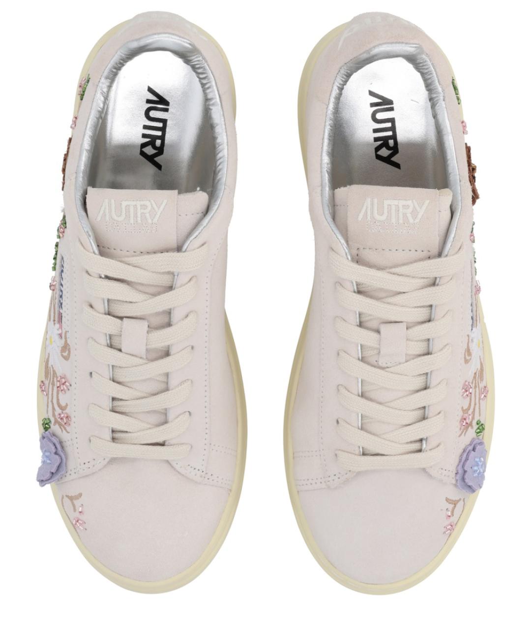 AUTRY Мульти кожаные кроссовки, фото 5