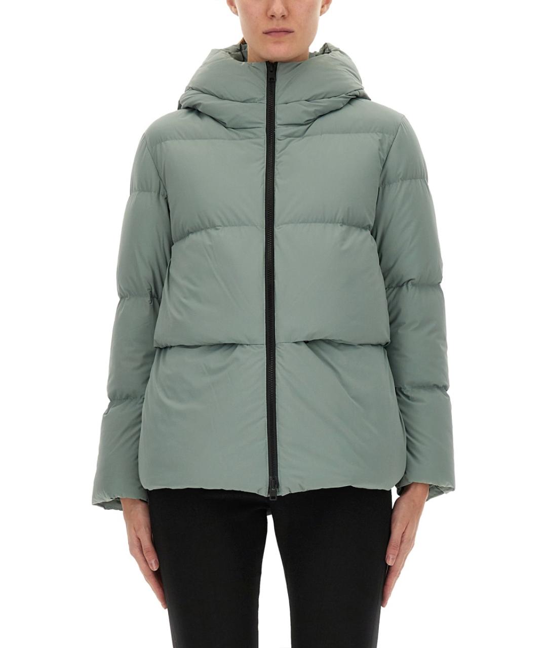 WOOLRICH Зеленый полиамидовый пуховик, фото 5