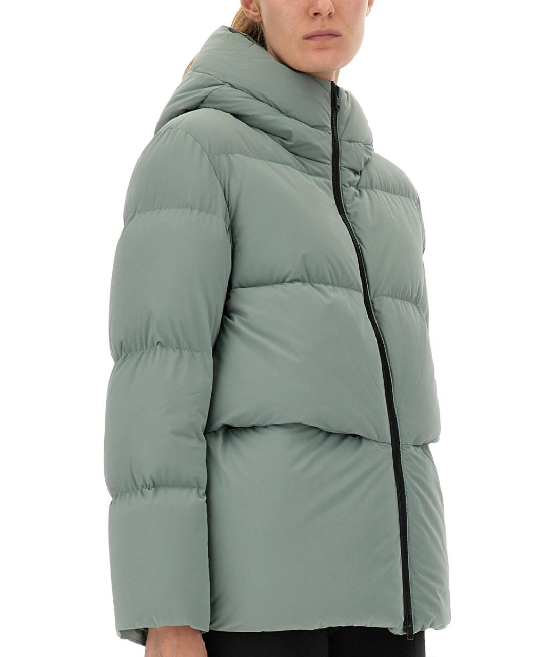 WOOLRICH Зеленый полиамидовый пуховик, фото 4