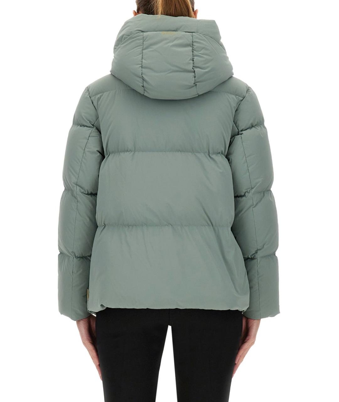 WOOLRICH Зеленый полиамидовый пуховик, фото 3