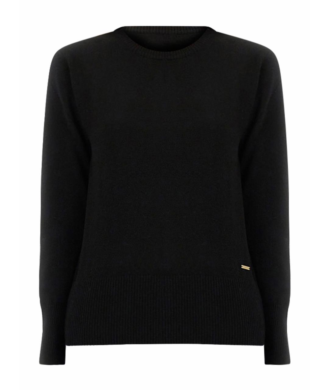 WOOLRICH Черный шерстяной джемпер / свитер, фото 1