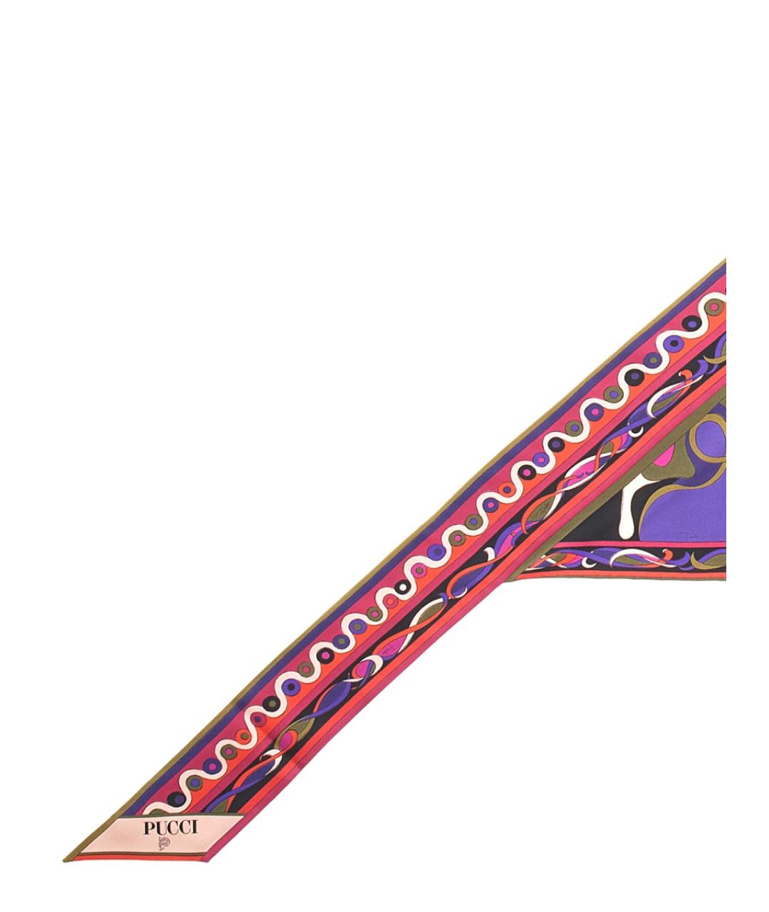 PUCCI Мульти шелковый шарф, фото 2