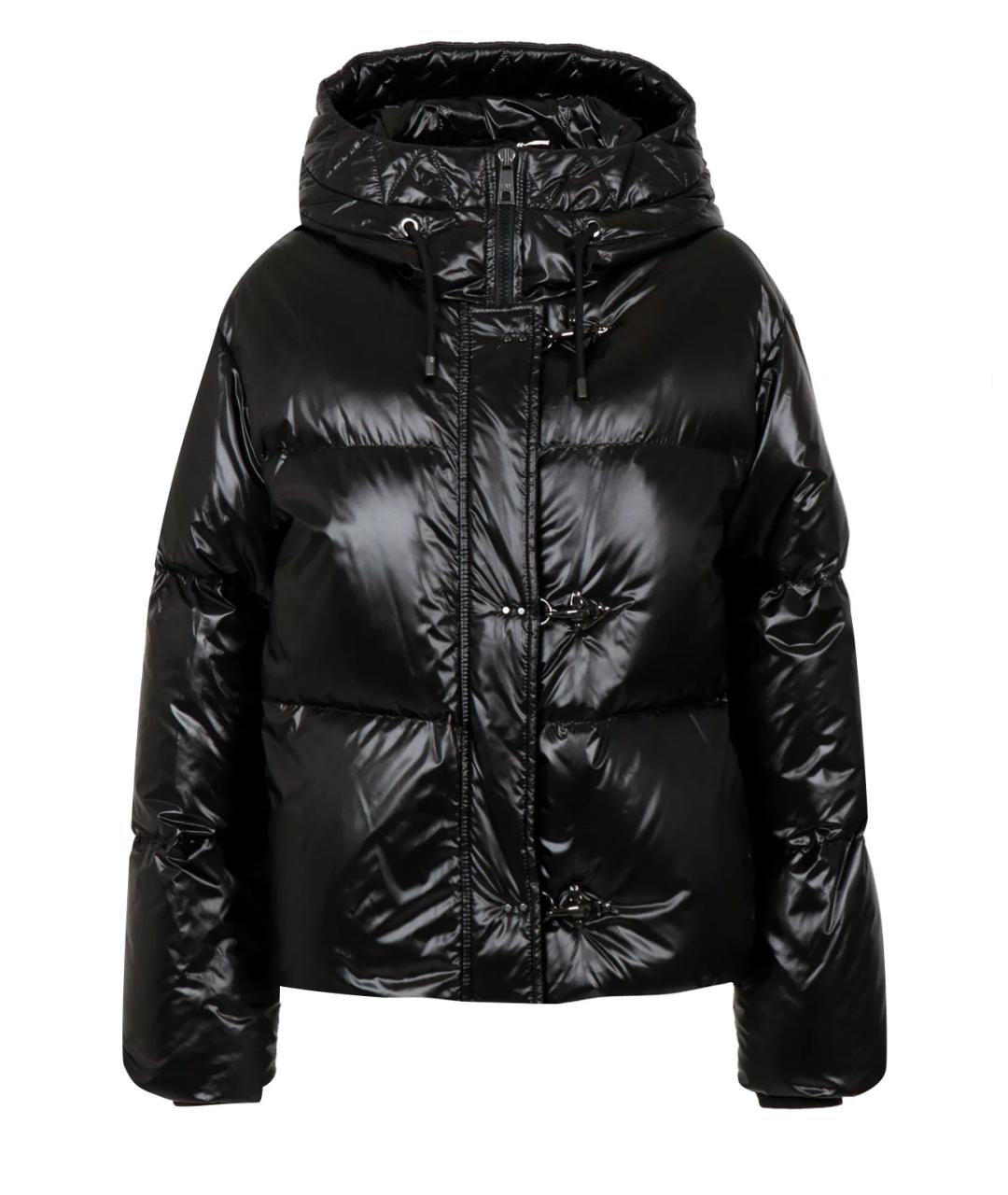 FAY Черный полиамидовый пуховик, фото 1