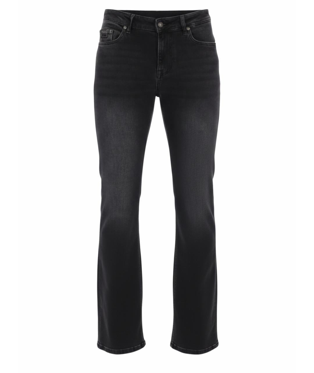 VERSACE JEANS COUTURE Черные хлопковые повседневные брюки, фото 1