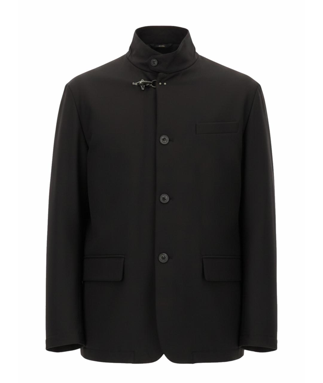 FAY Черная полиамидовая куртка, фото 1