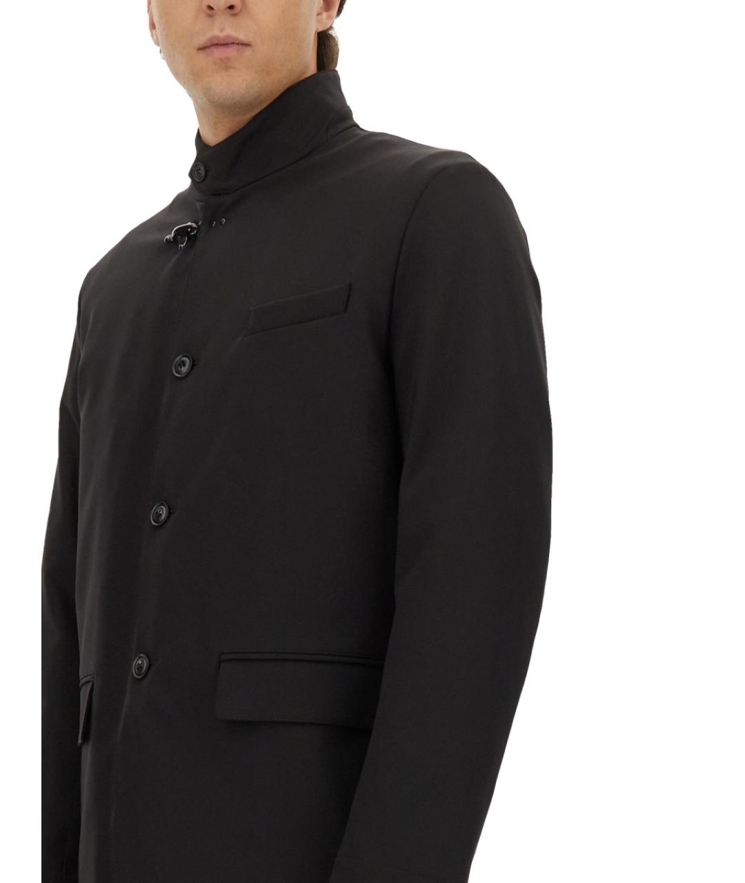 FAY Черная полиамидовая куртка, фото 4