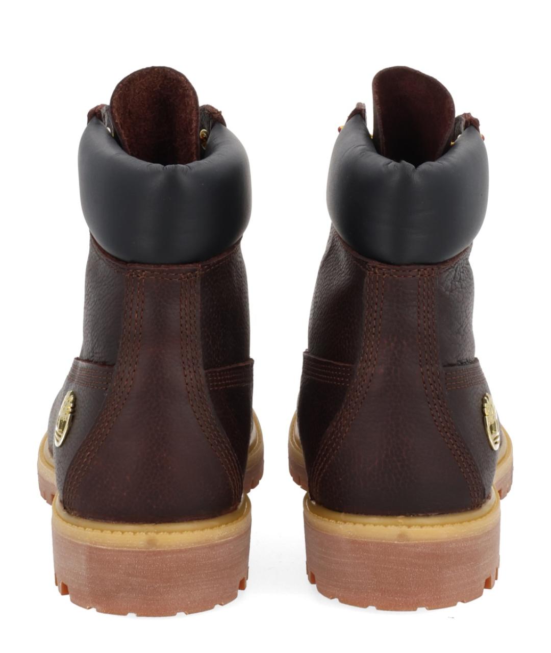 TIMBERLAND Коричневые кожаные низкие ботинки, фото 4