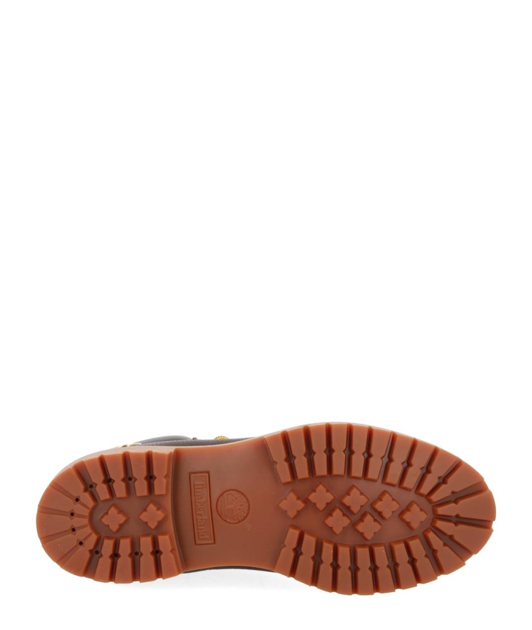 TIMBERLAND Коричневые кожаные низкие ботинки, фото 5