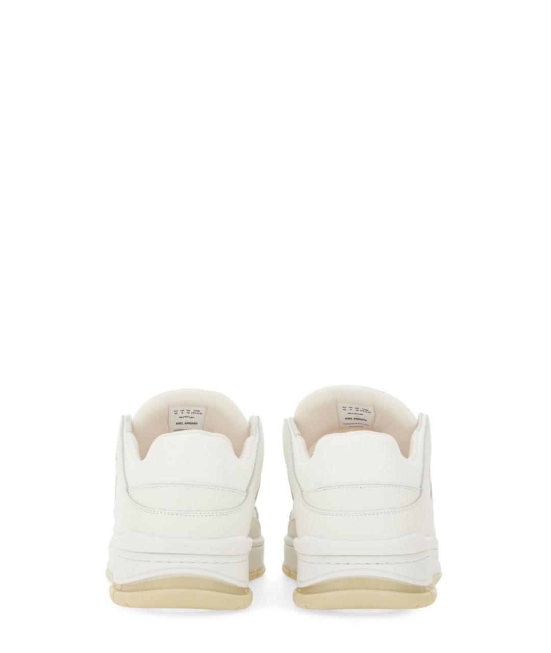 AXEL ARIGATO Белые кожаные низкие кроссовки / кеды, фото 3