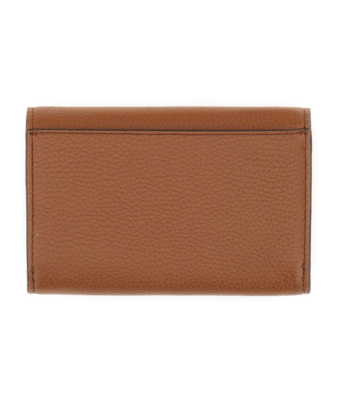 MICHAEL KORS Коричневый кожаный кошелек, фото 2