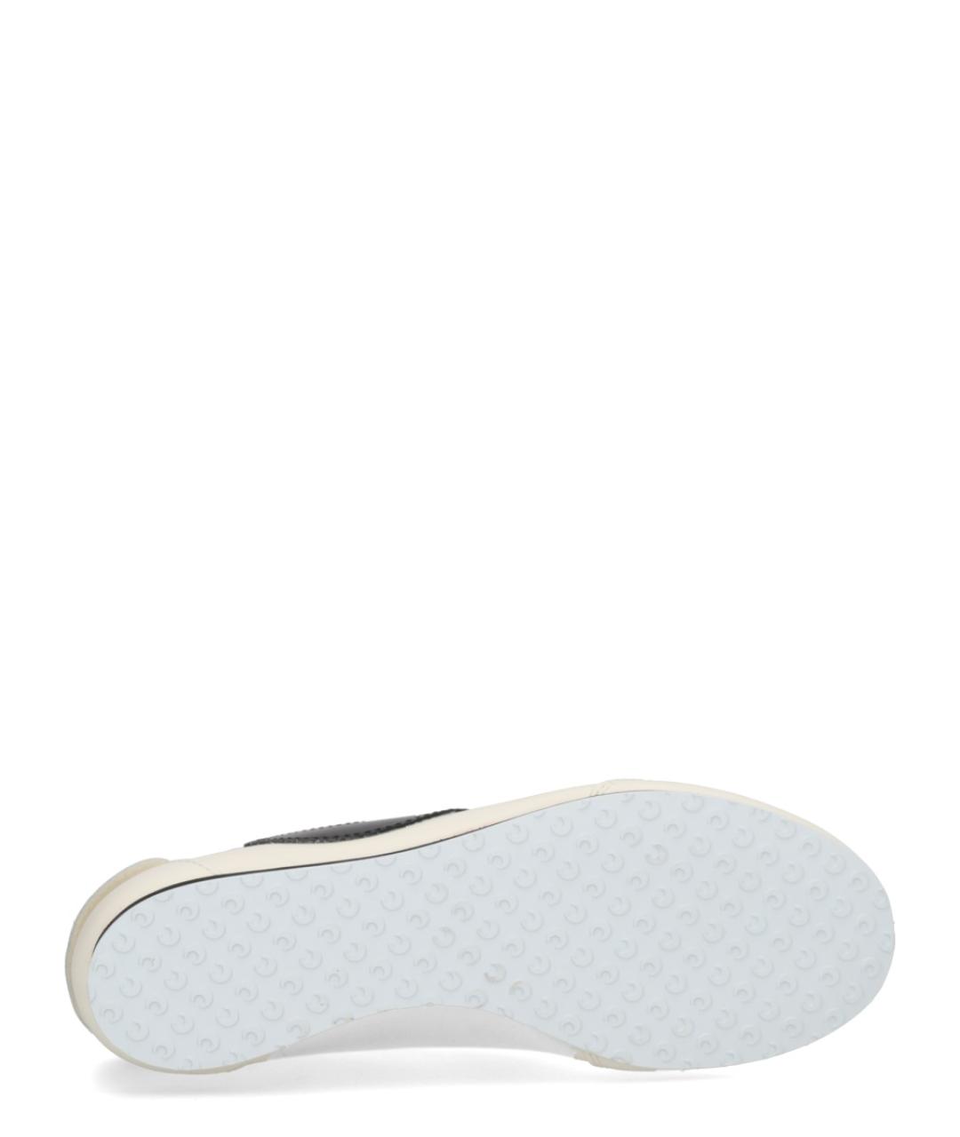 MARINE SERRE Белые кожаные кроссовки, фото 6