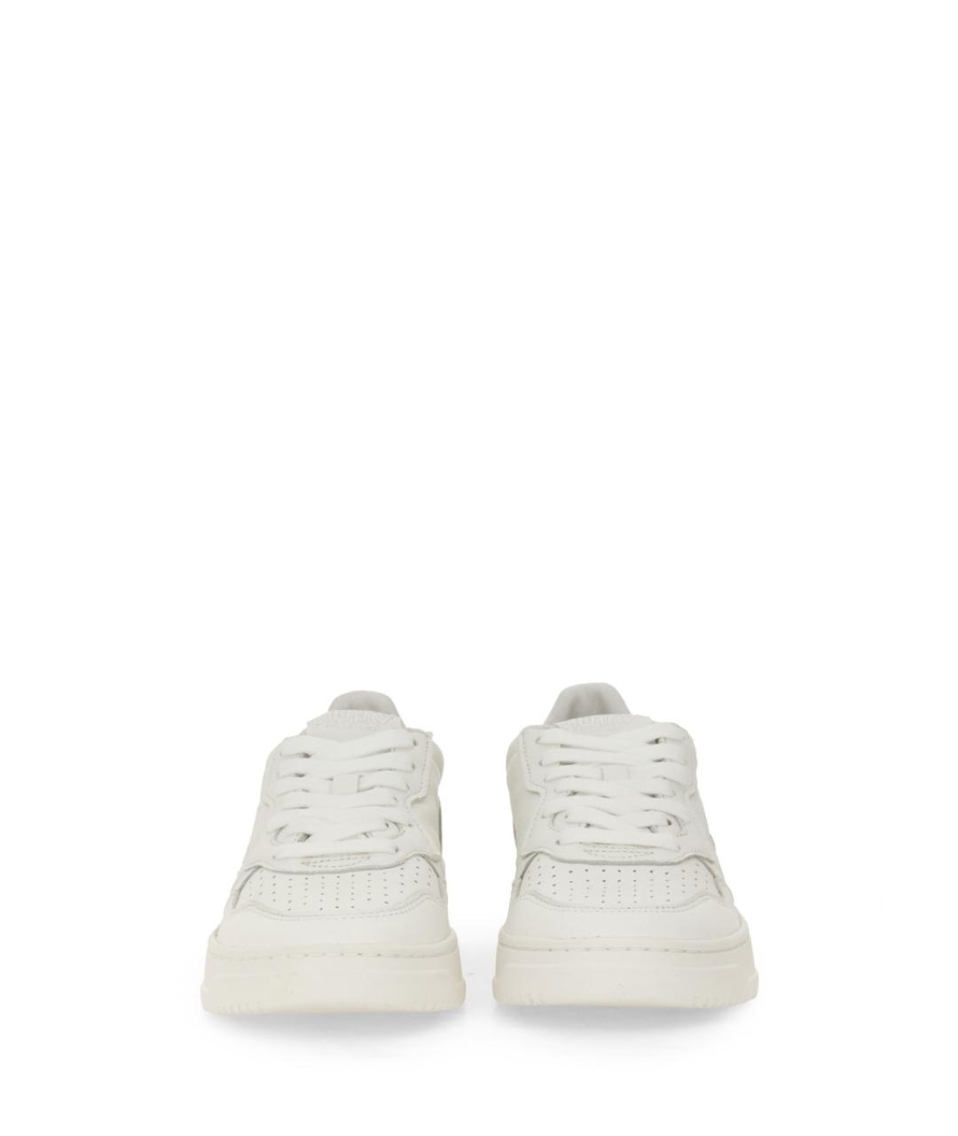 AUTRY Белые кожаные кроссовки, фото 4