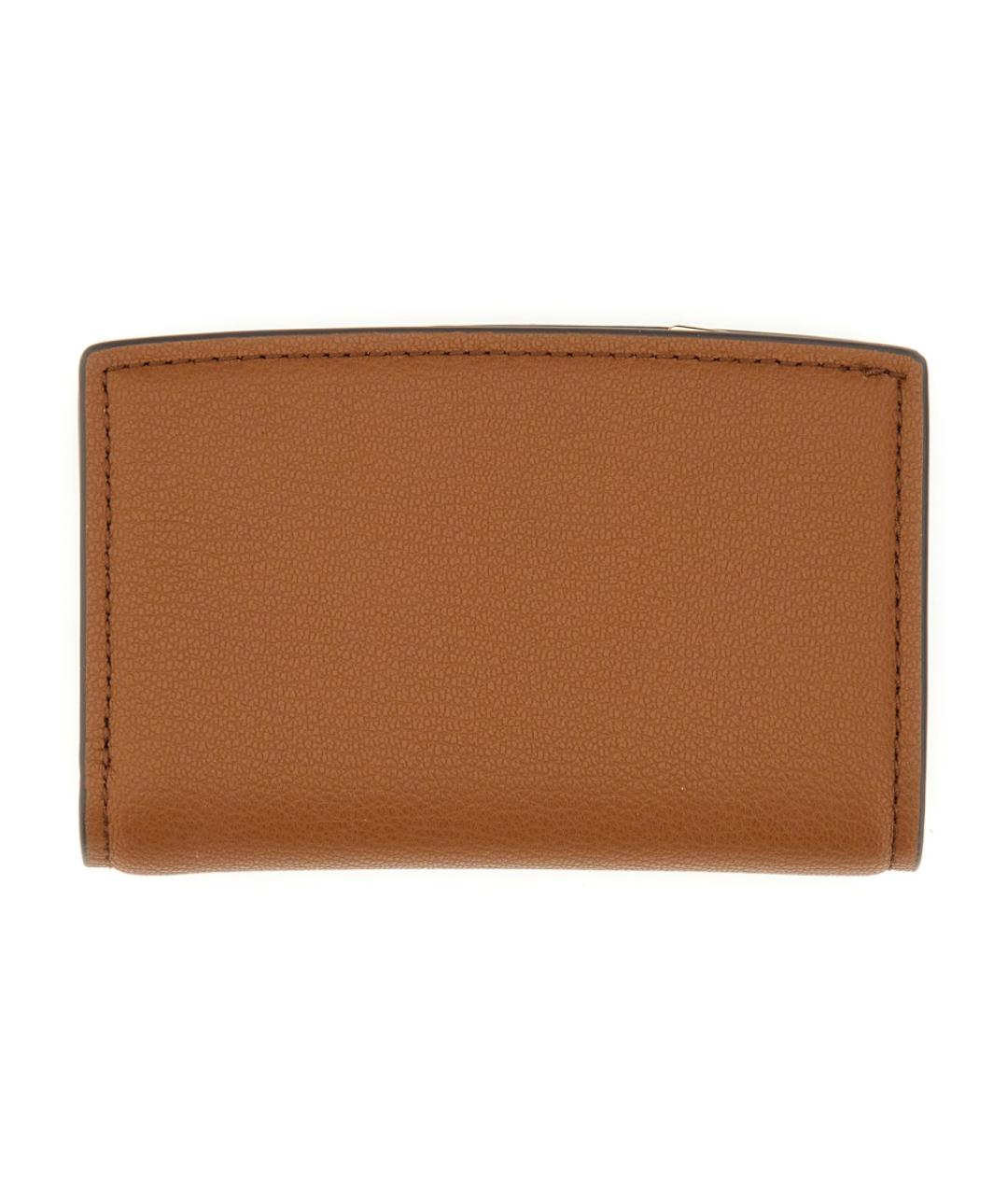 MICHAEL KORS Коричневый кожаный кошелек, фото 2