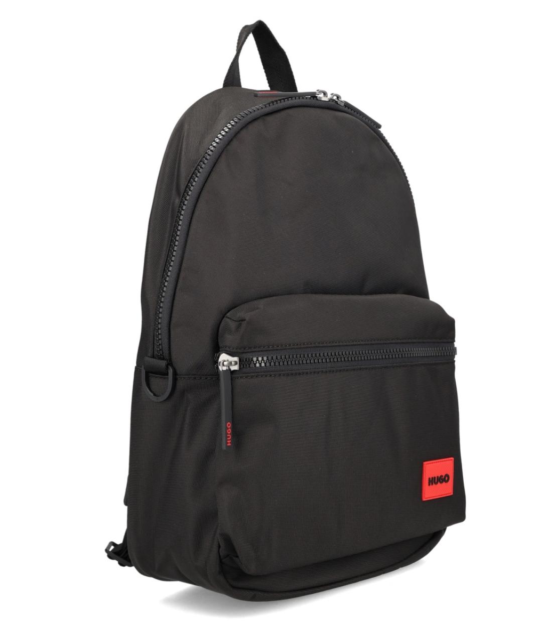 HUGO Черный синтетический рюкзак, фото 3