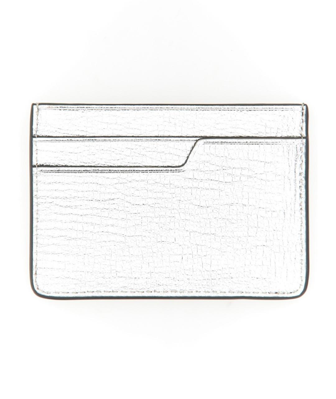 ANYA HINDMARCH Серебрянный кожаный кардхолдер, фото 2