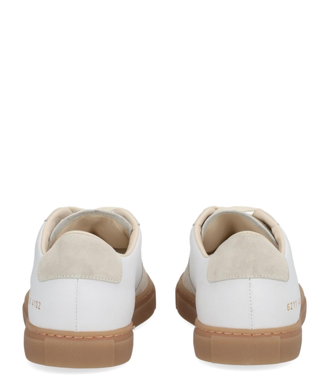COMMON PROJECTS Белые кожаные кеды, фото 4