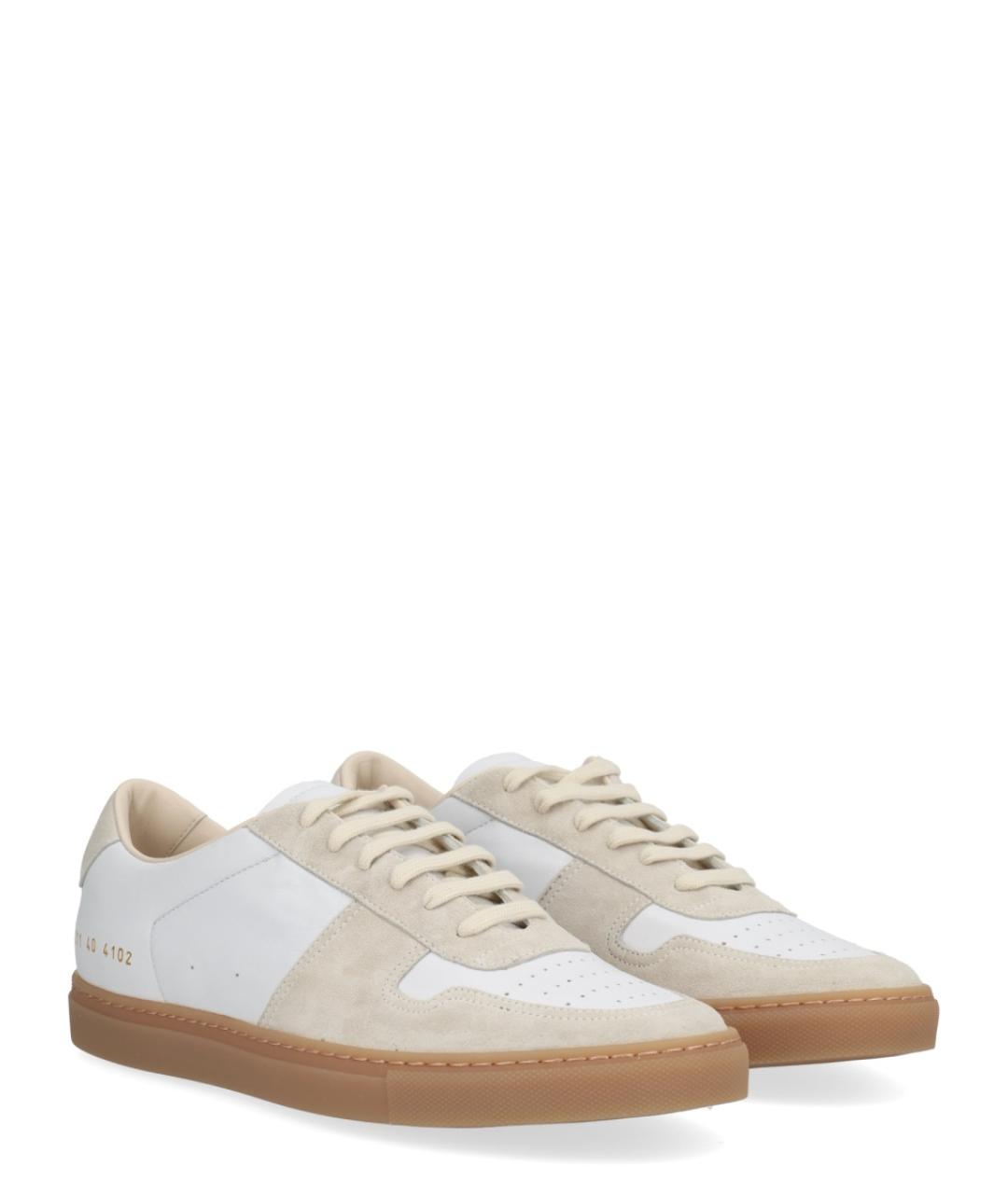 COMMON PROJECTS Белые кожаные кеды, фото 2